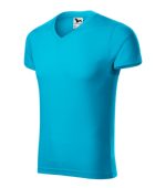 Tricou pentru bărbaţi Slim Fit V-neck 146