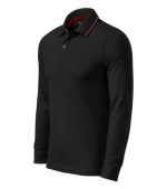 Tricou polo pentru bărbaţi Contrast Stripe LS 258